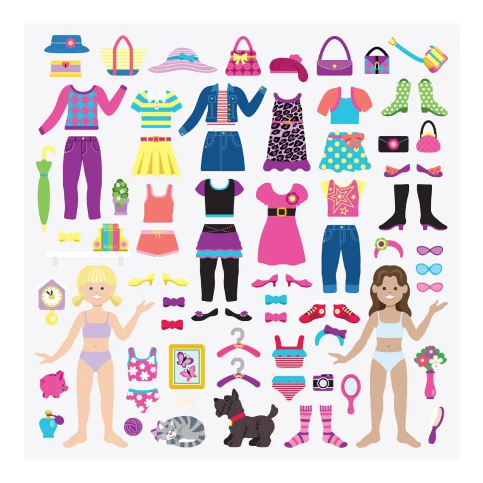 Aktivitatenbuch Mit Aufklebern - Dress-Up