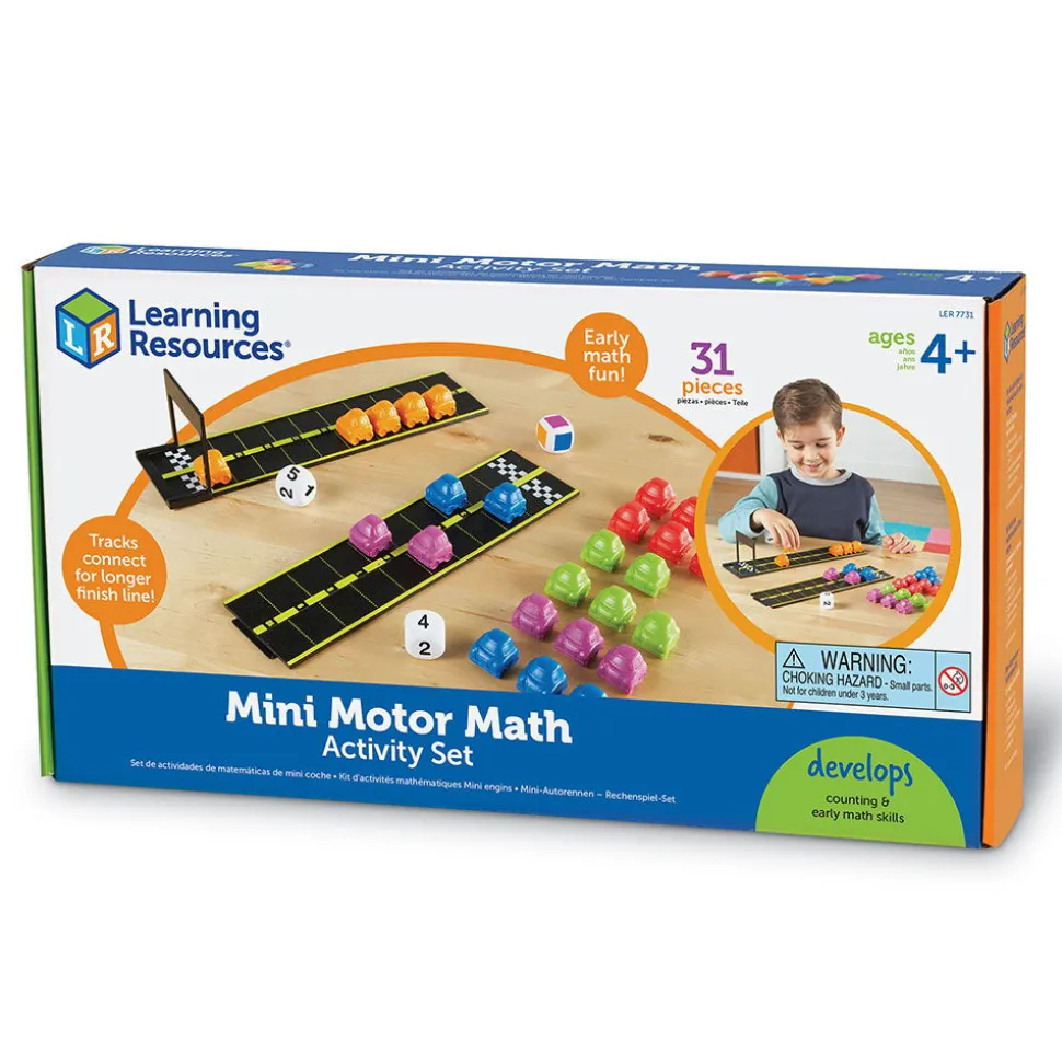 Aktivitats-Set - Zahl Die Miniautos