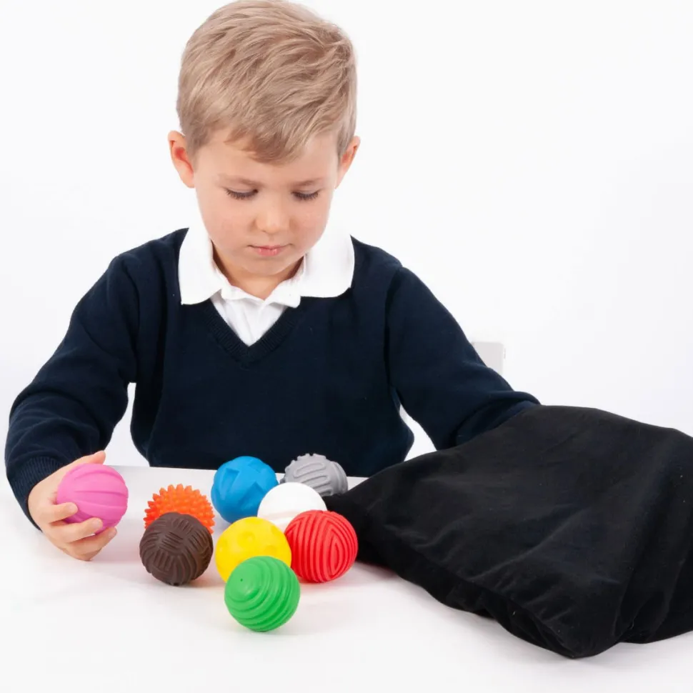 Aktivitatsset Mit SensorikBällen, 18 Stk