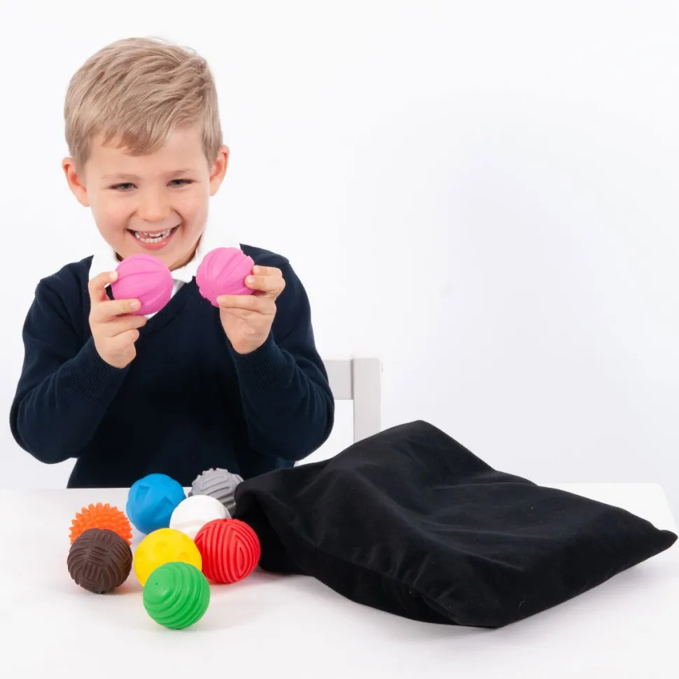 Aktivitatsset Mit SensorikBällen, 18 Stk