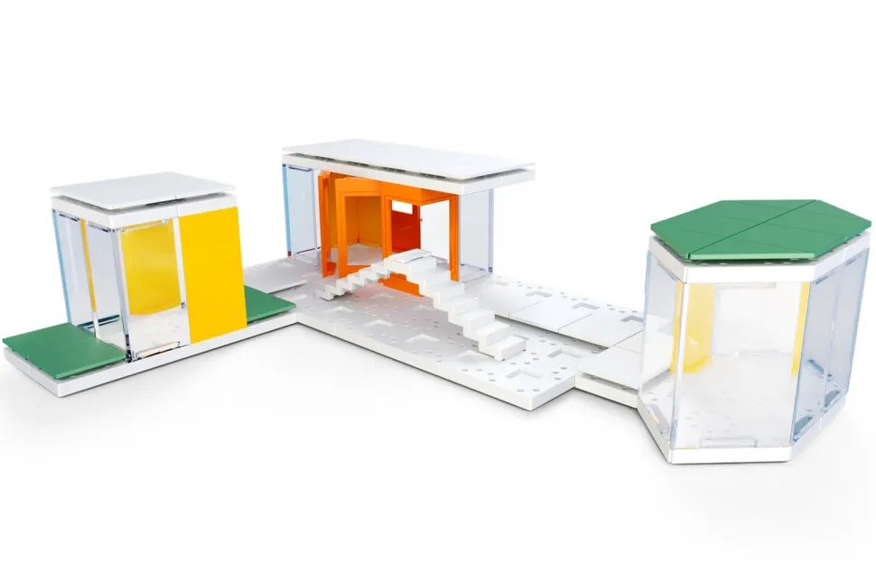 Architekturset Arckit Mini Modern Colours 2.1