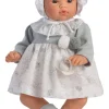 Asi Puppe Koke - Kleid, Haubchen, Sockchen, 36 Cm