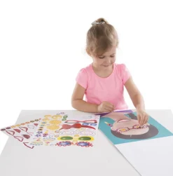 Aufkleberheft - Gestalte Gesichter