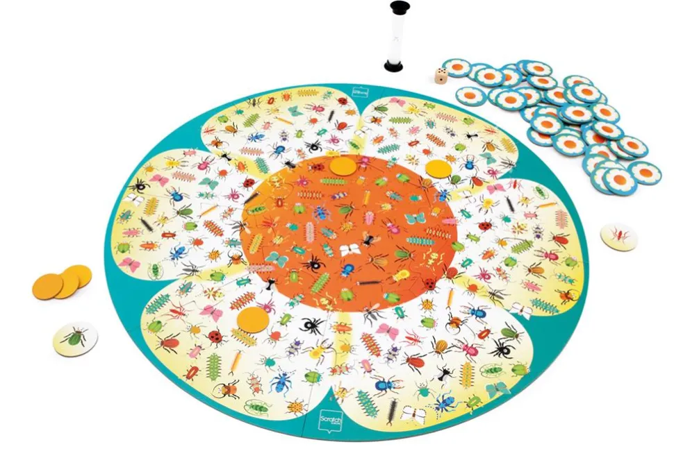 Aufmerksamkeitsspiel - Insekten