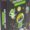 Ausmal-Set: Neon - Weltraum