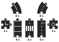 Autobahn Megaset - 40 Teile