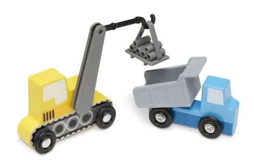 Autos Aus Holz - Auf Der Baustelle