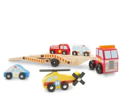 Autotransporter - Mit Rettungsfahrzeugen