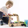 Autotransporter Mega - Mit 6 Rennautos