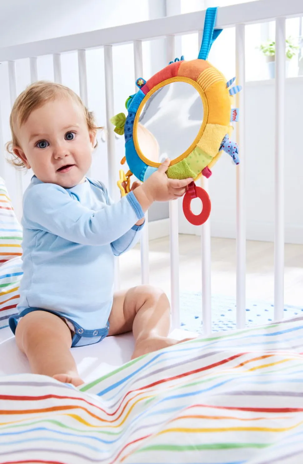 Babyspiegel Mit Beis- Und Spielelementen