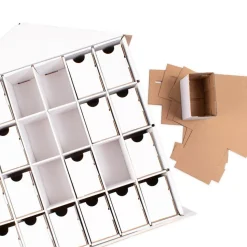 Bastel Dein Eigenes Schubladenhaus Mit 24 Fachern