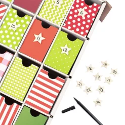 Bastel Dein Eigenes Schubladenhaus Mit 24 Fachern