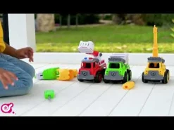 Bau Ein Auto Mit Fernbedienung - Feuerwehr, Klein