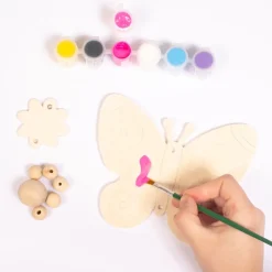 Bauen & Malen - Windspiel Mit Schmetterlingen