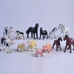 Bauernhoftiere - Set Mit 13 Stuck