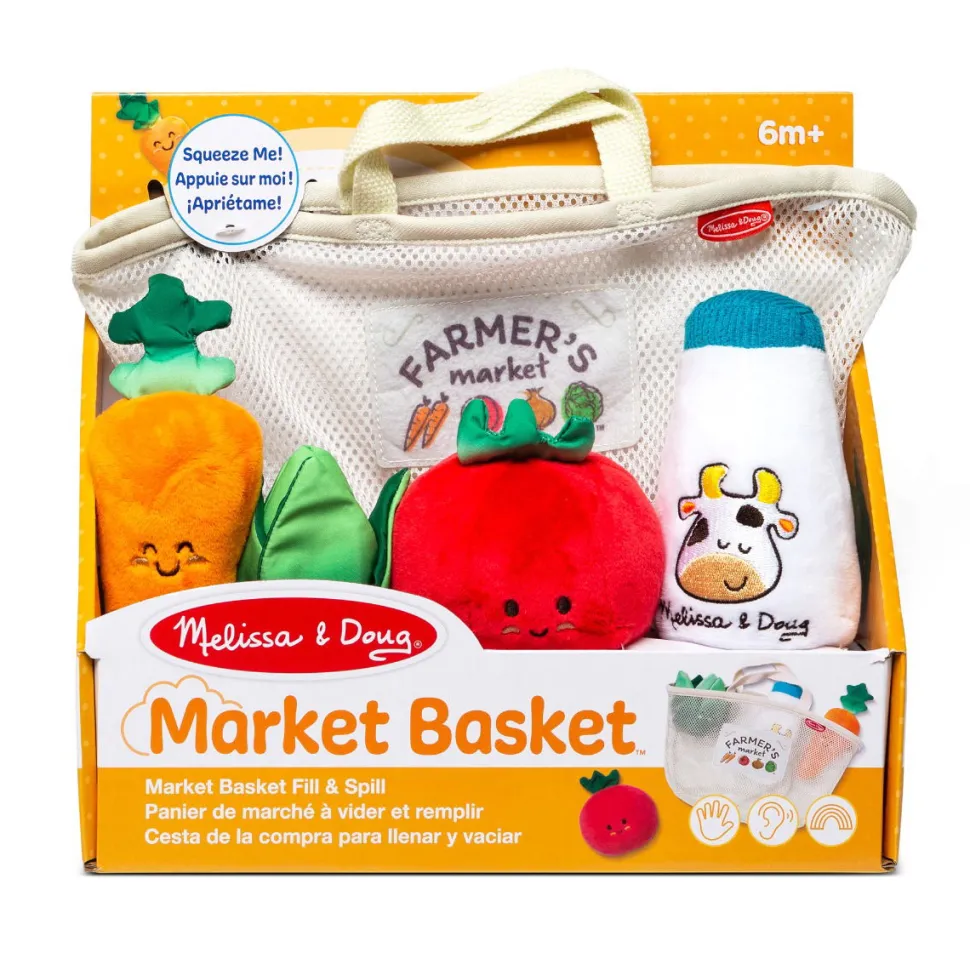 Bauernmarkt-Set - Spielzeugessen Aus Plusch