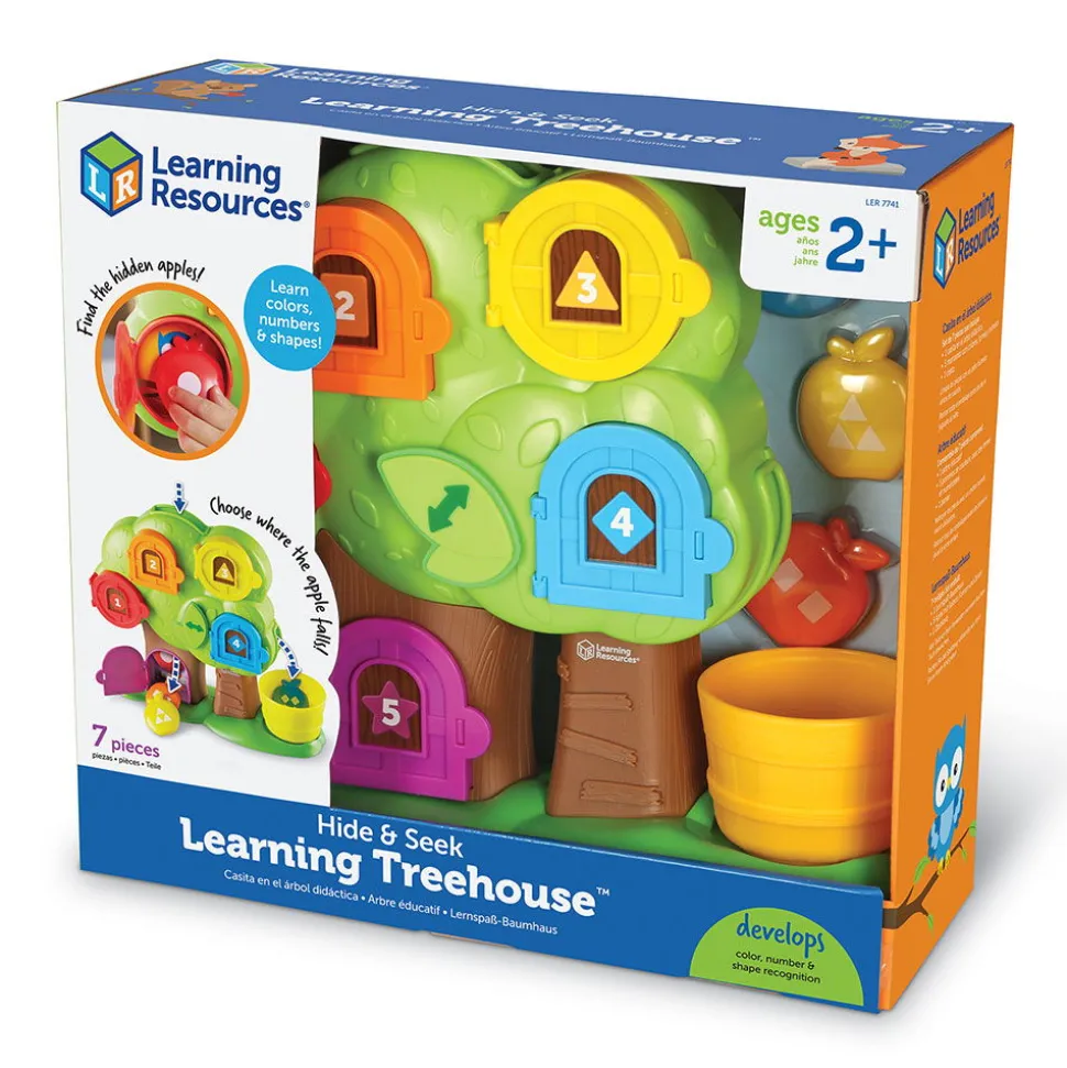Baumhaus Lernspielzeug - Formen, Farben & Zahlen