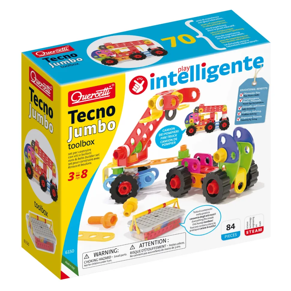 Bausatz Tecno - Jumbo Mit 84 Teilen
