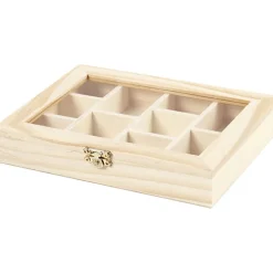 Bemal Eine Schatulle Mit Glasdeckel