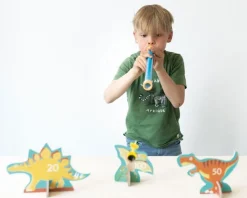 Blasrohr Mit Saugnapf-Pfeilen - Dinosaurier