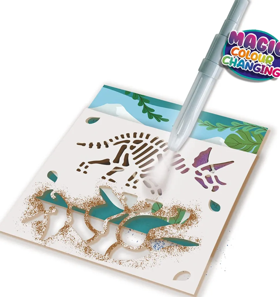 Blow Airbrush Pens - Dinosaurier