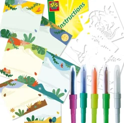 Blow Airbrush Pens - Dinosaurier