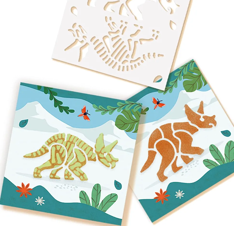 Blow Airbrush Pens - Dinosaurier