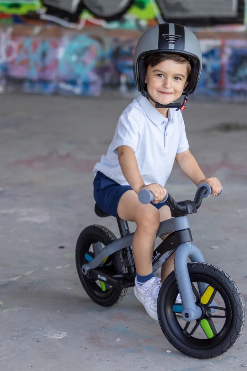 Bmxie Glow - Laufrad - Anthrazit (2-5 J.)