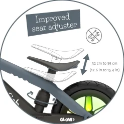 Bmxie Glow - Laufrad - Anthrazit (2-5 J.)