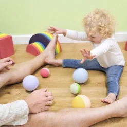 Bobles Ballset Rainbow, 6 Stk