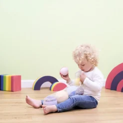 Bobles Ballset Rainbow, 6 Stk