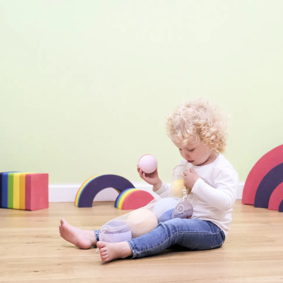 Bobles Ballset Rainbow, 6 Stk