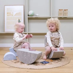 Bobles Tunnel Mittel - Marmor