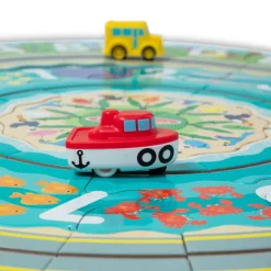 Bodenpuzzle "Kuste" M. Fahrbahn, 48 Teile