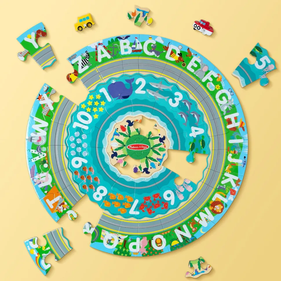 Bodenpuzzle "Kuste" M. Fahrbahn, 48 Teile