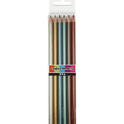 Buntstifte - Metallic, 6 Stk.