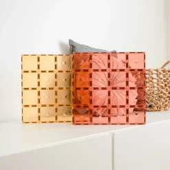 Connetix | Baseplates - Lemon & Peach, 2 Stk.