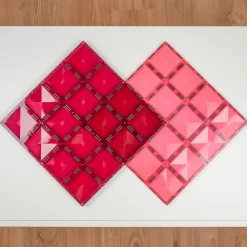 Connetix | Baseplates - Pink & Berry, 2 Stk.