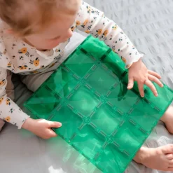 Connetix | Baseplates, Blau & Grun, 2 Stk.