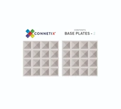 Connetix | Baseplates, Clear, 2 Stk.