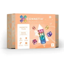 Connetix | Pastel - Magnetspielzeug, 40 Teile