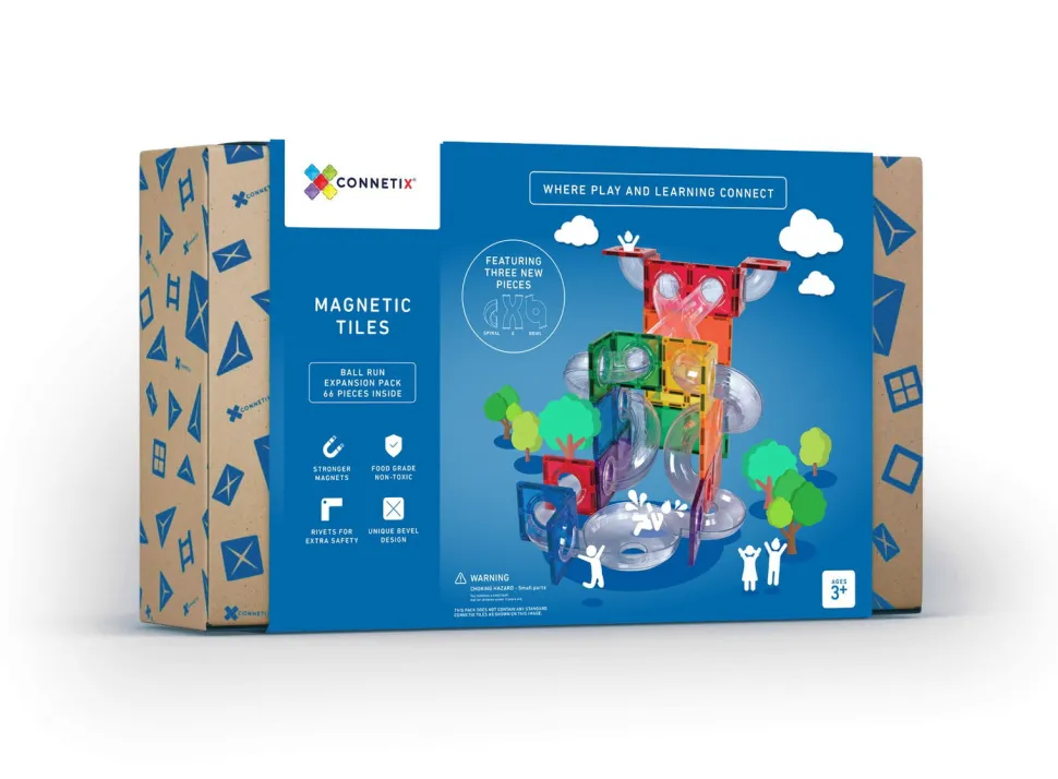 Connetix | Rainbow - Erganzungsset, 66 Teile