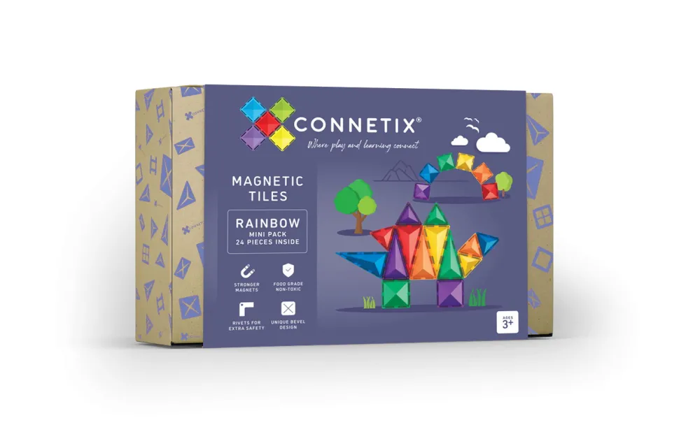 Connetix | Rainbow Mini, 24 Teile