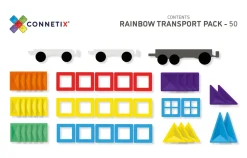 Connetix | Rainbow Transport, 50 Teile