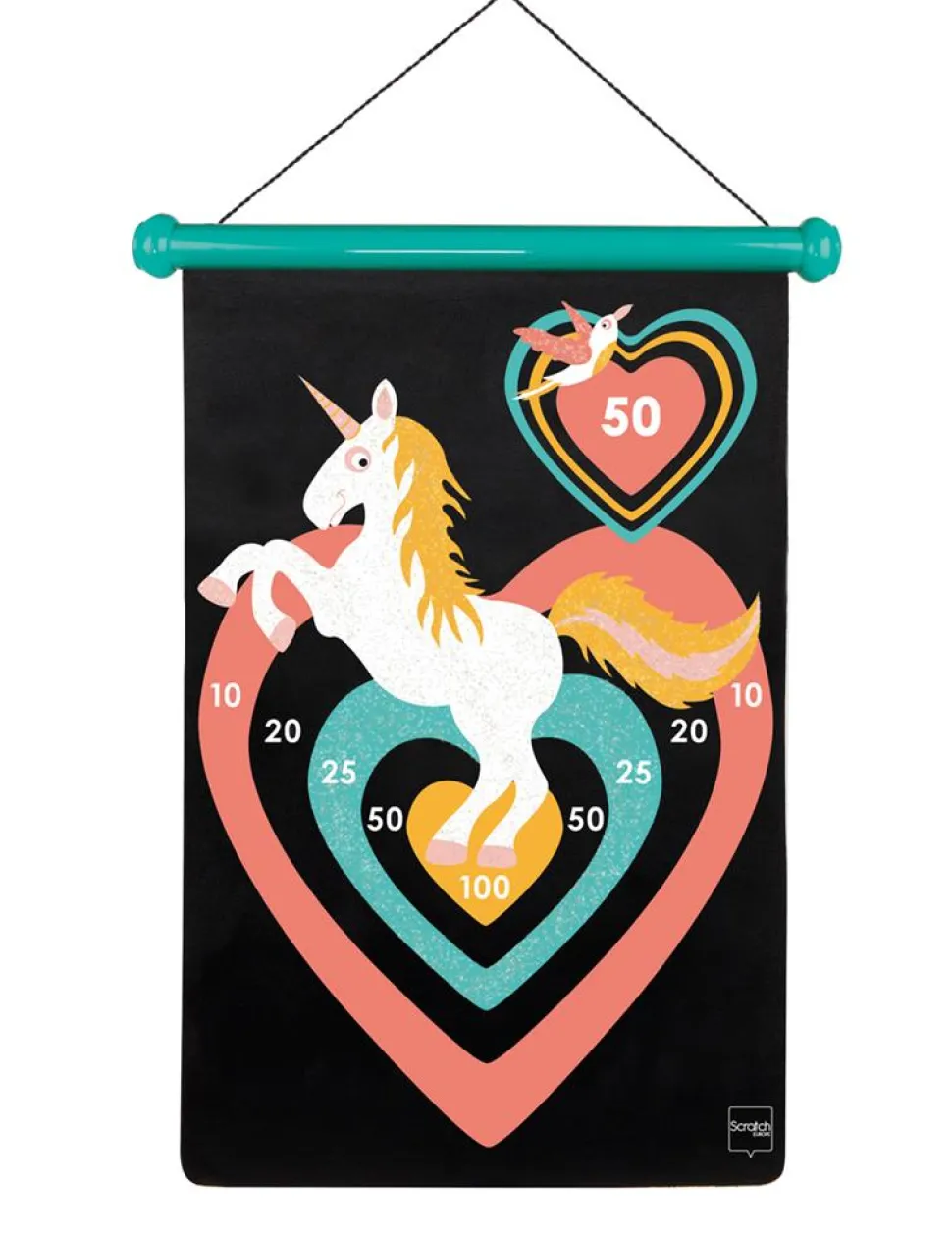 Dartspiel Einhorn - Magnetisch, Gros