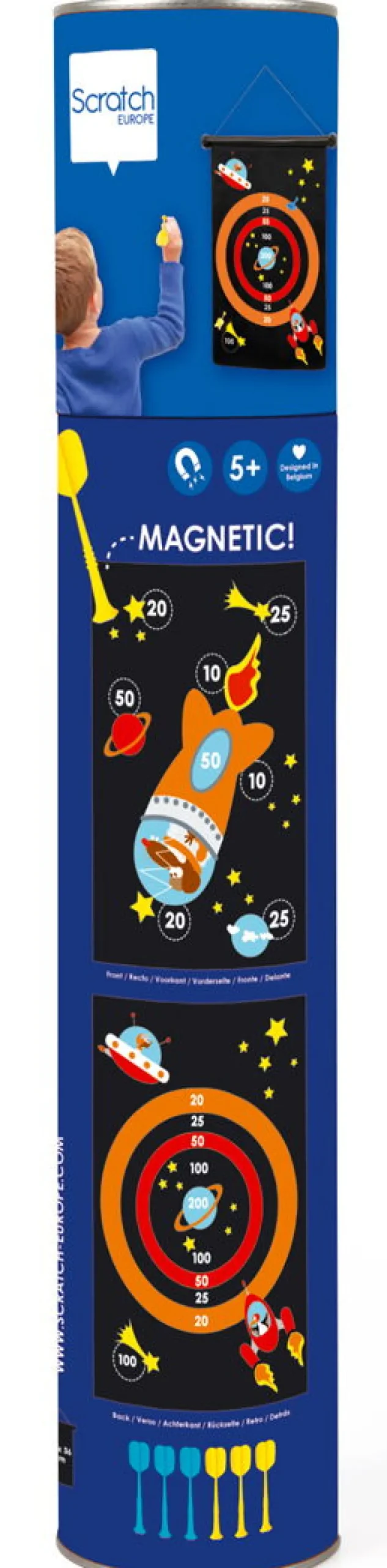 Dartspiel Weltraum - Magnetisch, Gros