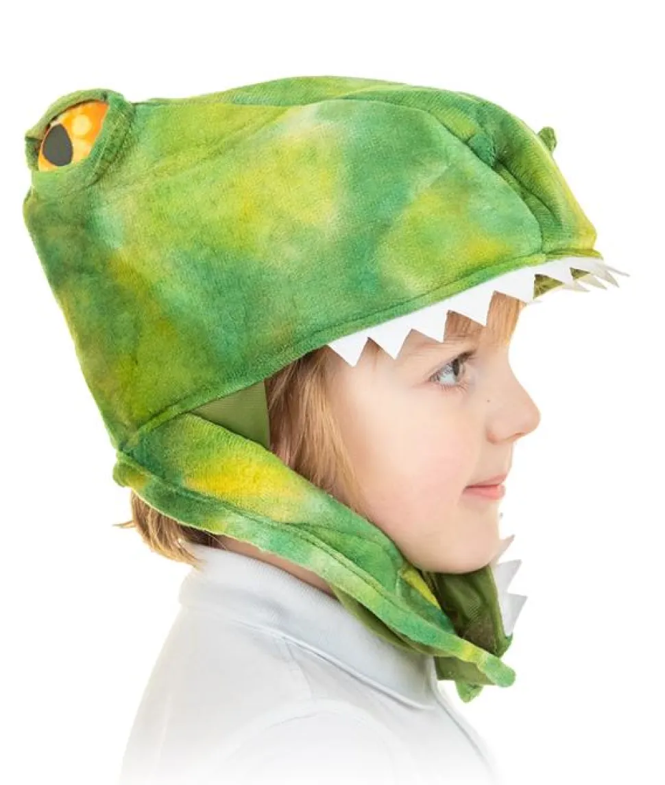 Dinosaurier - Kopfbedeckung & Krallen, 3-6 J.