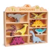 Dinosaurier Aus Holz, 8 Teile