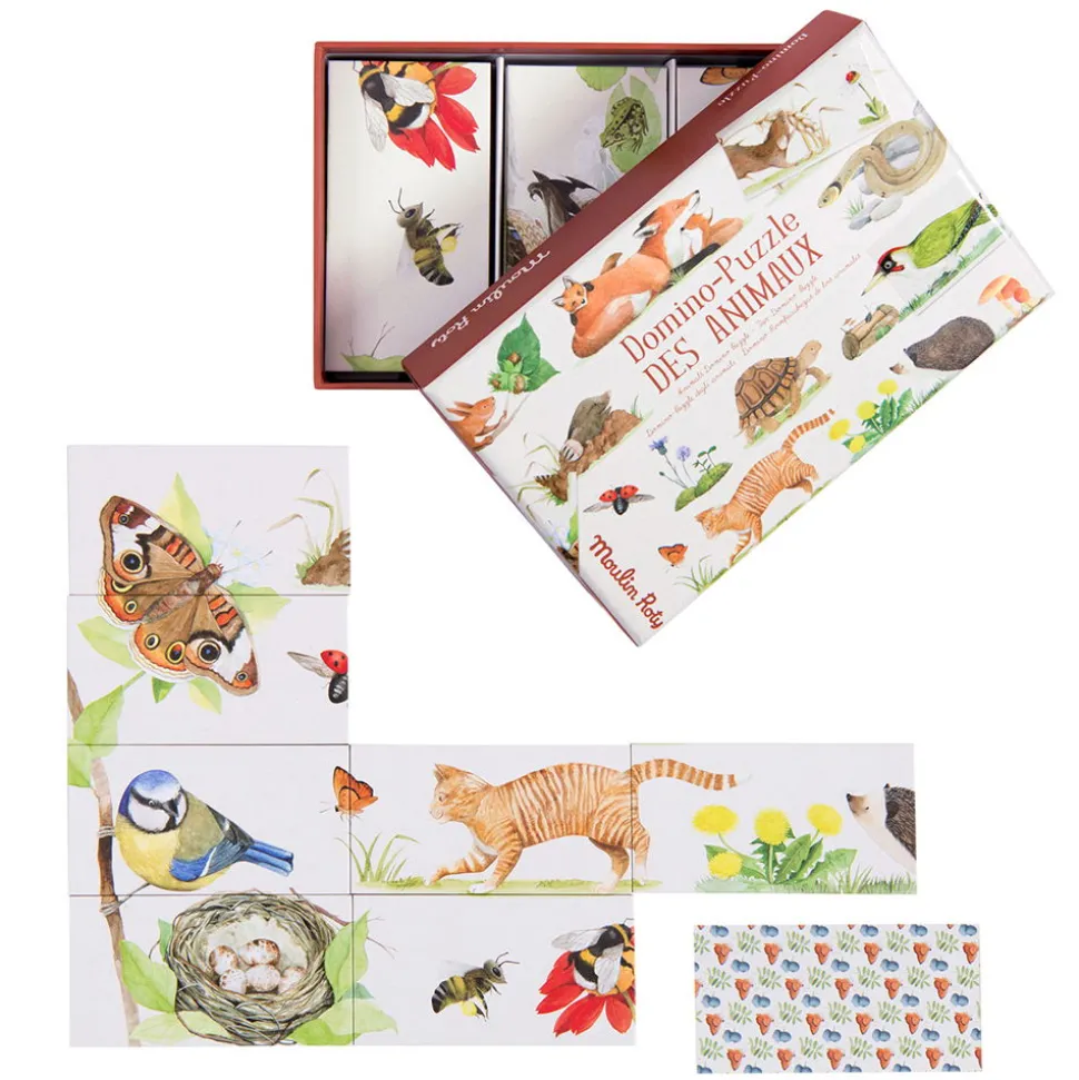 Domino-Puzzle - Tiere