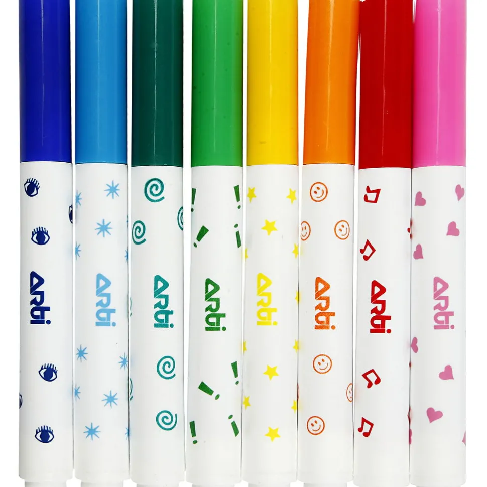 Doppelfilzer - Verschiedene Farben, 8 Stk.